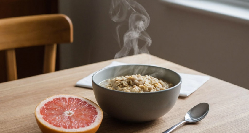 Секрет полезного завтрака из 90-х: почему стоит есть горький грейпфрут и варить особую овсянку для стройности
