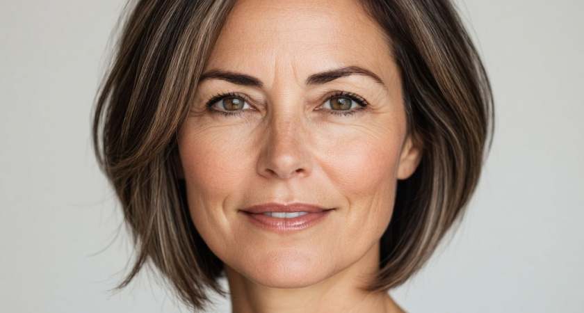 Не боб и не пикси: модные весенние стрижки в 2026 году для женщин 50+, которые стирают возраст