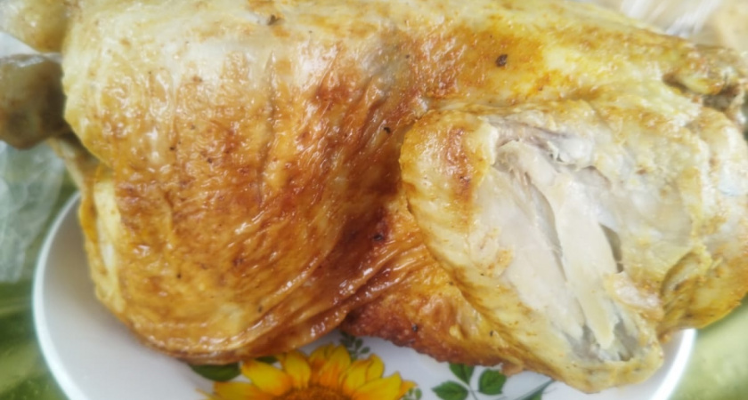 Кулинарный совет № 65: полейте курицу соевым соусом перед жаркой, чтобы быстро появилась золотистая корочка