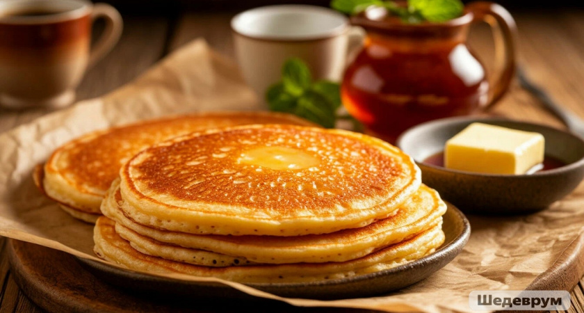 Идеальный завтрак всего за 15 минут: выливаю молоко на противень и получаю вкусный финский блин