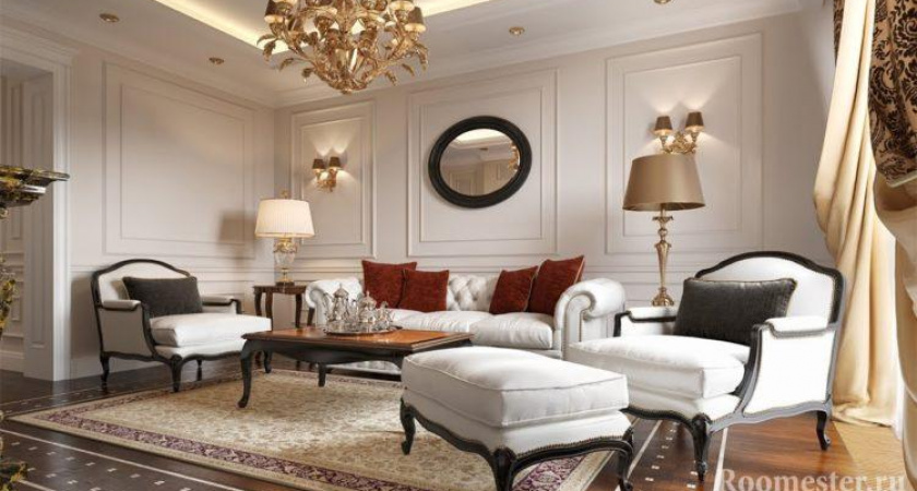 Что входит в особенности классического стиля интерьера?