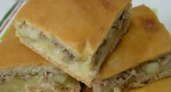 Пирог с рыбой и картошкой - сытный и вкусный рецепт