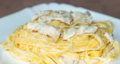 Паста фетучини с курицей - вкусный ужин за 15 минут