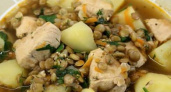 Суп с чечевицей и курицей - очень вкусный, полезный и простой в приготовлении