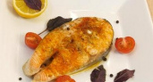 Стейк из лосося, запеченный в духовке - простой и вкусный рецепт