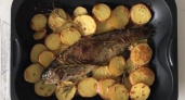 Форель с картошкой в духовке - аппетитно и очень вкусно