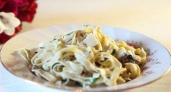 Невероятно ароматная и вкусная паста с шампиньонами в сливочном соусе 🍝