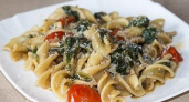 Паста со шпинатом - быстрое в приготовлении, простое и вкусное блюдо 🍝