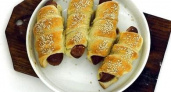 Сосиски в домашнем слоеном дрожжевом тесте - очень вкусно 🌭