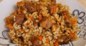 Как научиться готовить вкусный плов из перловки с мясом 🥩