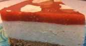 Клубничный чизкейк без выпечки с маскарпоне - легкий рецепт 🍰