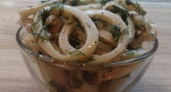 Маринованные кальмары - простая, но очень вкусная закуска 🦑