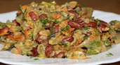 Как научиться готовить вкусный салат с фасолью и грибами 🥗