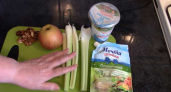 Вкусный и простой салат из стеблевого сельдерея с яблоком 🍎