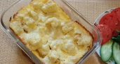 Очень вкусная цветная капуста с сыром и яйцом, запеченная в духовке 🥦