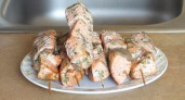 Как научиться готовить вкусный шашлык из семги 🍢