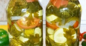 Ассорти из огурцов, помидоров, кабачков на зиму - самый вкусный рецепт 🥫