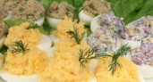 Фаршированные яйца - три 🥝 вида начинки