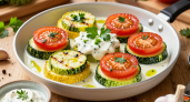 Кабачки с помидорами и чесночным соусом: летняя закуска, которую я подаю даже на праздничный стол