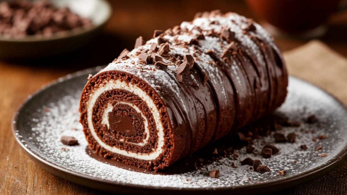 Холодные сливки и 8 минут в духовке: рулет, от которого невозможно оторваться — гости съедают сразу все