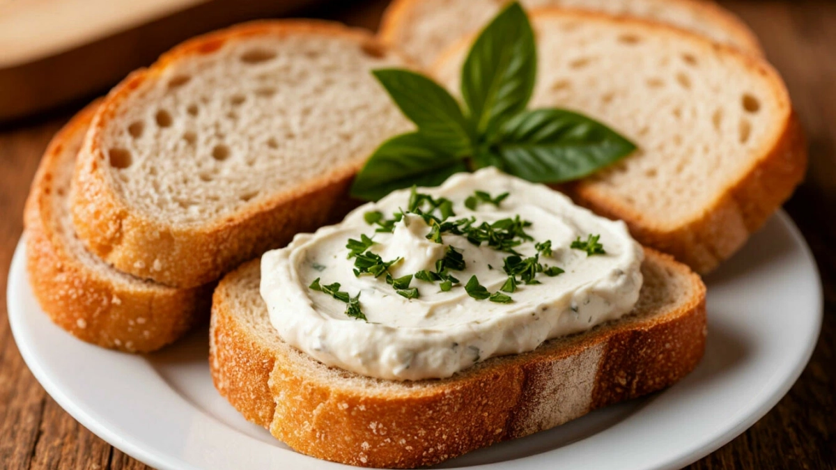 Творог, йогурт и кинза — улётная намазка. На батон, тосты или просто так