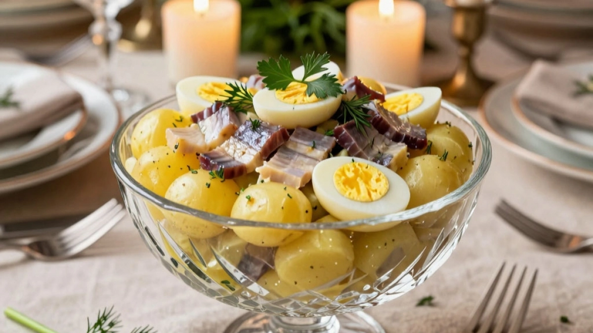 Прощай, шуба: теперь у меня новый хит — салат с селедкой по-скандинавски, вкуснее и готовится проще