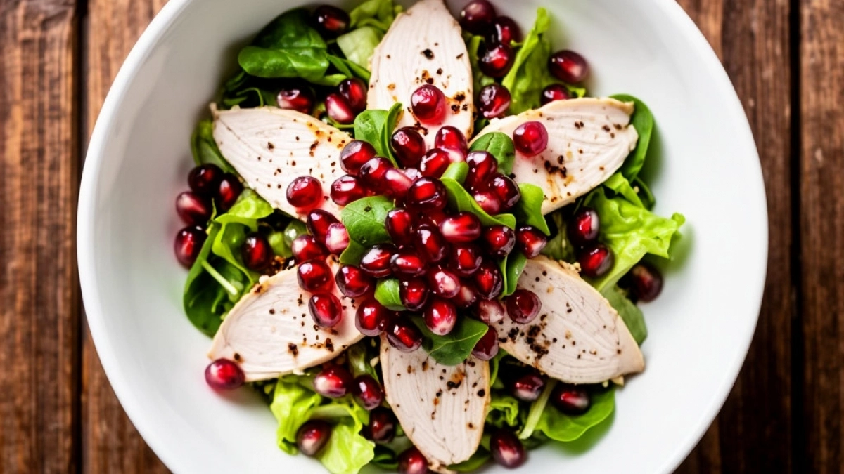 Куриная грудка да гранат — и кушать подано: улетный салатик тру быстрее «Шубы» — ярко и вкусно