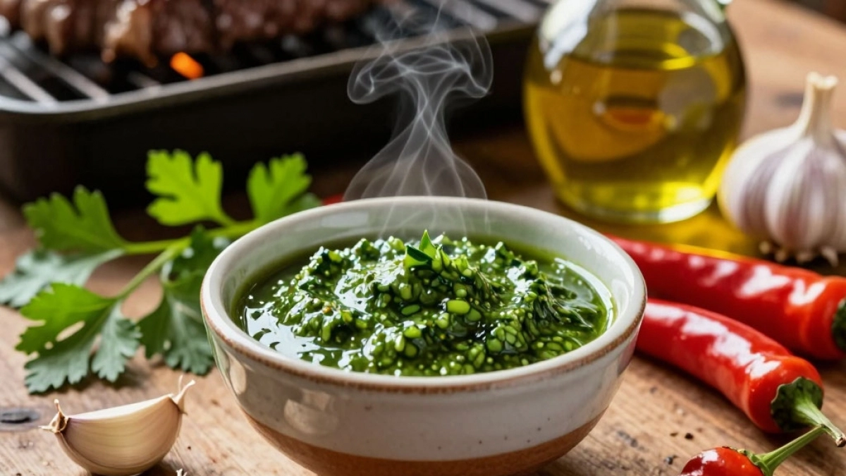 Чимичурри без хлопот: готовим аргентинский соус прямо дома. Свежий, пряный, пикантный — суперкомпаньон для мяса и рыбы