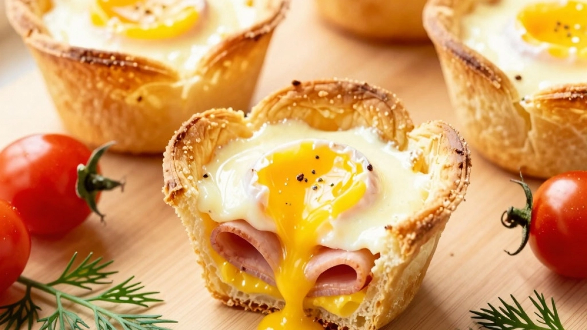 "Ленивые" корзиночки из хлеба: влажный десерт с утонченным ароматом