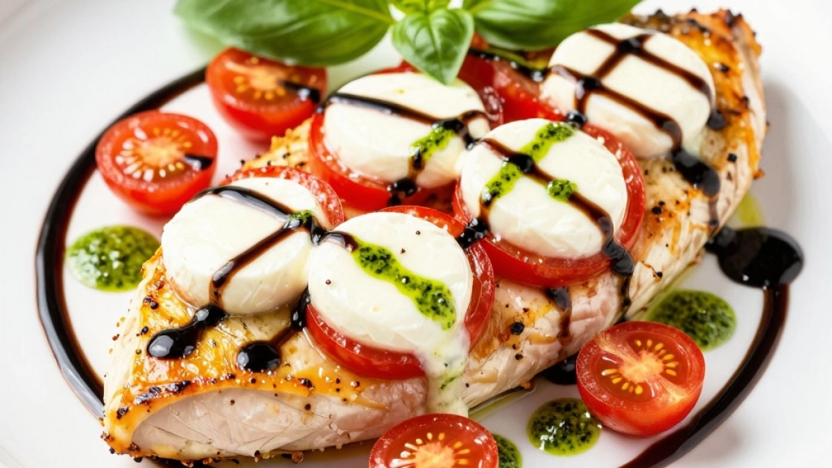 Куриная грудка "Капрезе" в домашних условиях