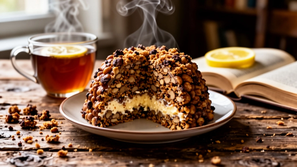 Торт «Муравейник», никаких коржей. Просто тает во рту — нежный, сочный, с приятной сладостью сгущенки и всего за 20 мин