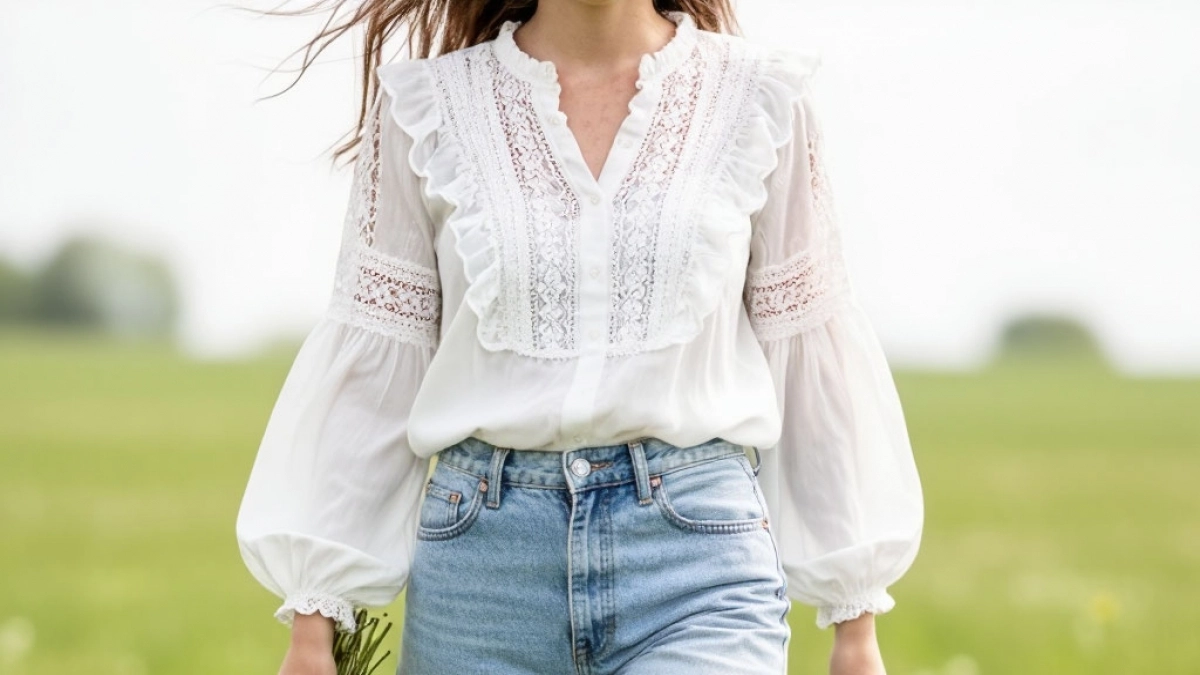 Найден самый красивый способ носить джинсы в этом сезоне весна-лето 2026