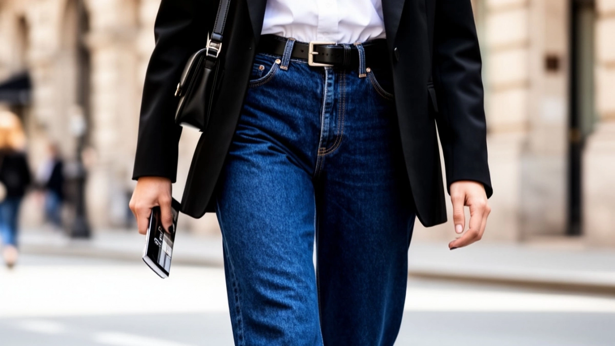 Единственный цвет джинсов, который делает образ дорогим в 2026 году