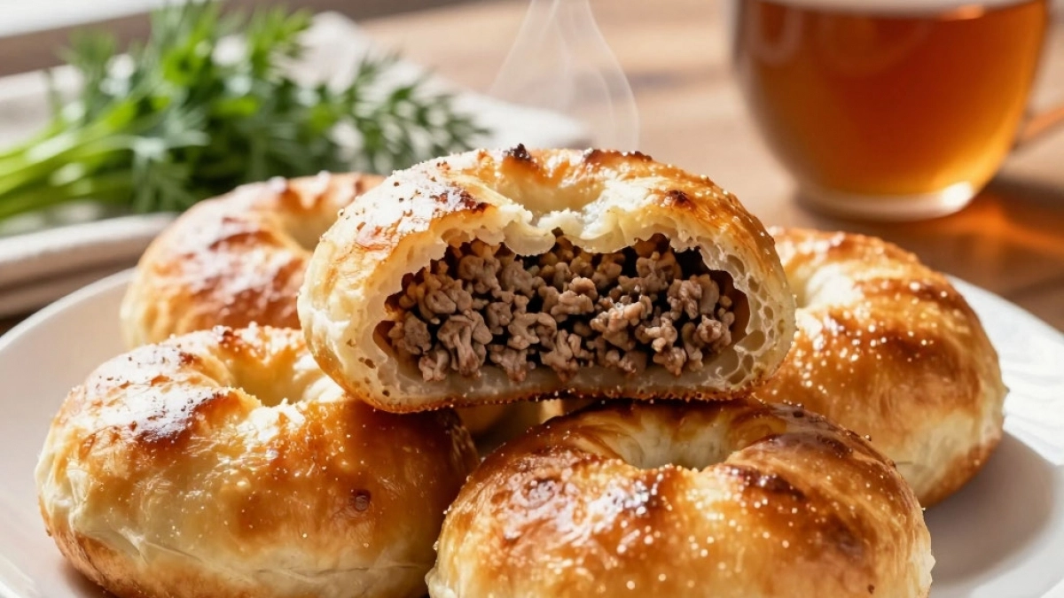 Беляши с мясом делаю каждые выходные: домашние хватают прямо со сковороды - вкуснятина