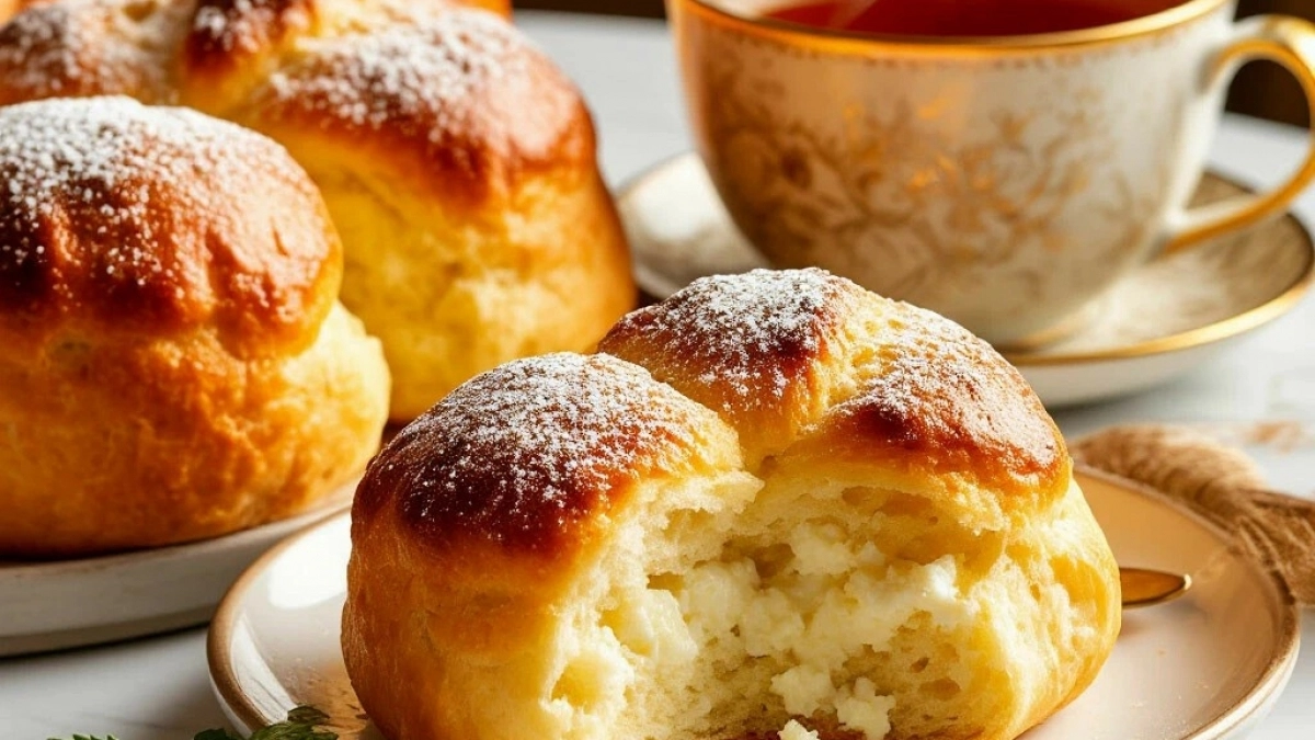 Творог, яйцо и немного сахара — уже через 20 минут подаю к чаю воздушные шанежки: просто объедение