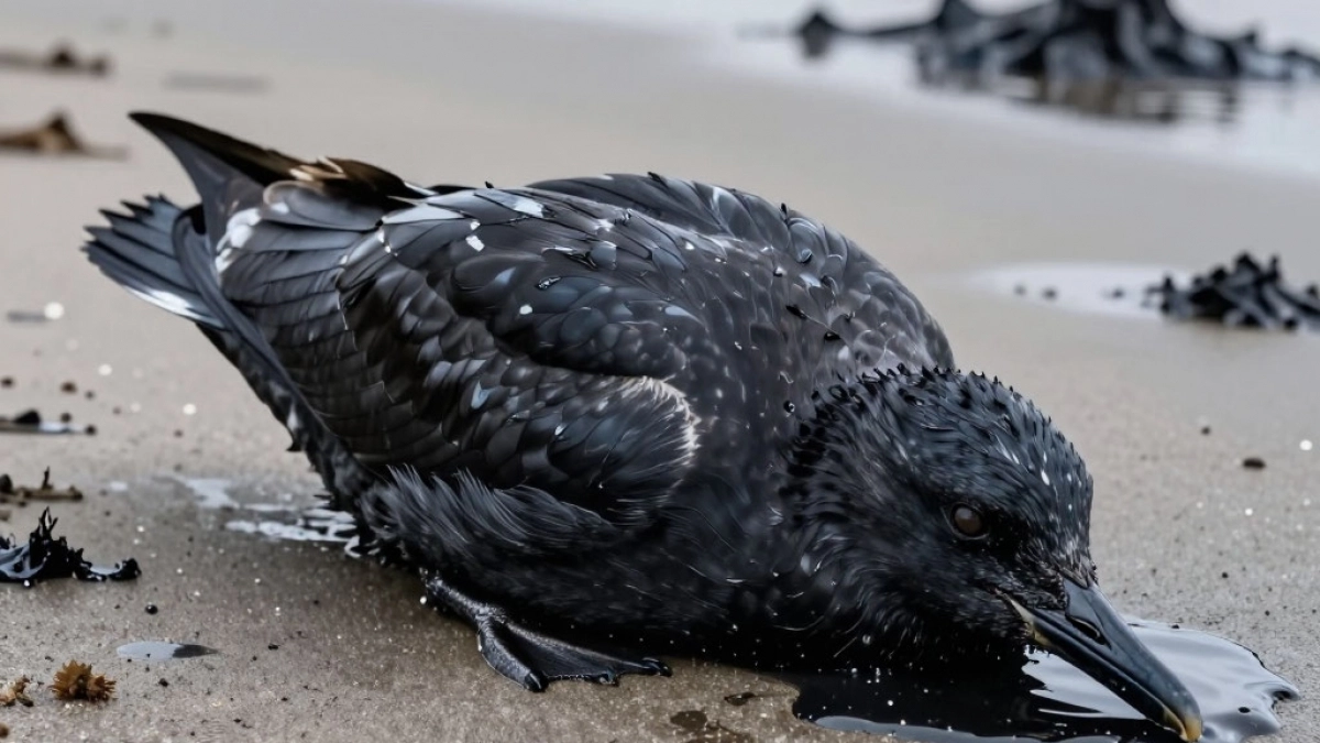 Мазут убивает птиц в Анапе: что происходит и как волонтеры борются за их жизни