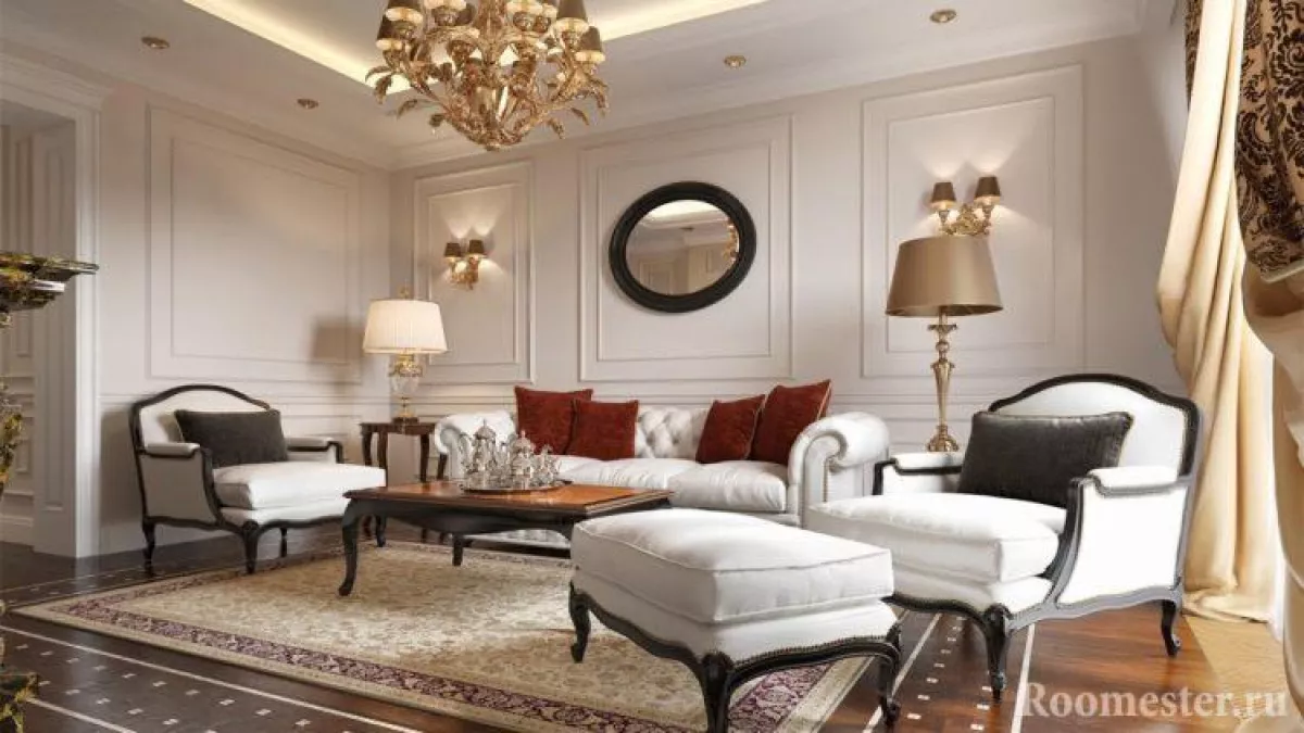 Что входит в особенности классического стиля интерьера?