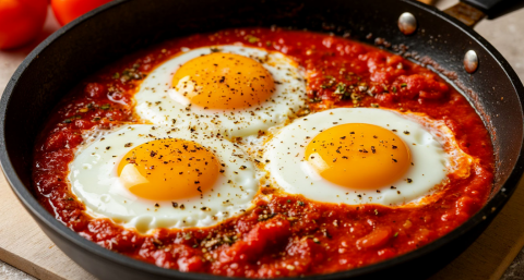 Яичница по-грузински чижи-бижи: вкуснятина на завтрак за 5 минут - поделился друг грузин