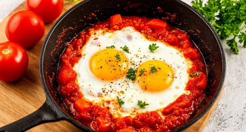 Яичница по-грузински чижи-бижи: обалденная вкуснятина на завтрак всего за 5 минут - поделился друг грузин