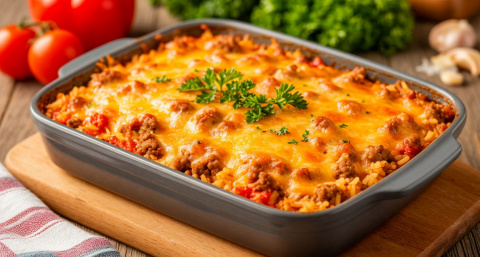 Эта запеканка на 2-й день станет в разы вкуснее: обалденное блюдо с фаршем