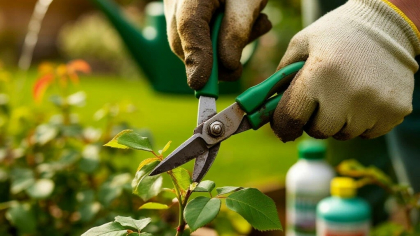 Если роза почернела после зимы, полейте её этим средством: вы будете удивлены, как быстро она оживёт